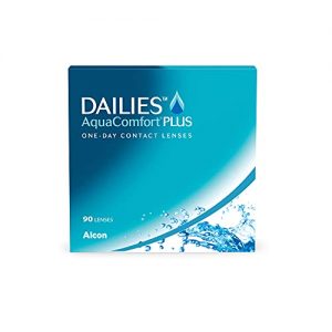 Tageslinsen Dailies AquaComfort Plus 1-Tages-Kontaktlinsen, 90 St