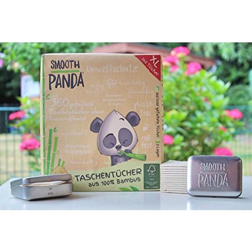 Die beste taschentuecher smooth panda aus bambus 3 lagen 360 stueck Bestsleller kaufen