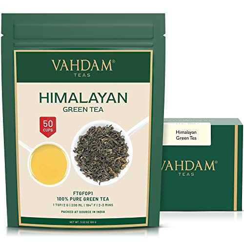 Die beste tee zum abnehmen vahdam gruener tee blaetter aus dem himalaya Bestsleller kaufen