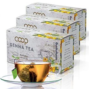 Tee zum Abnehmen ZONE LED Senna Tee – Abführmittel, Detox