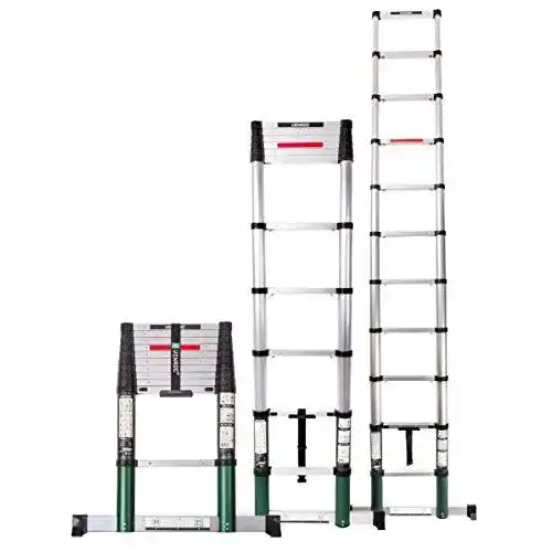 Teleskopleiter VONROC Profi 3,2 Meter, sehr robust gebaut