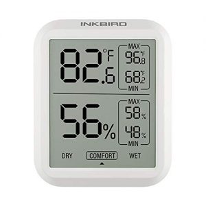 Thermometer Inkbird ITH-20 Digitales Hygrometer, LCD Bildschirm