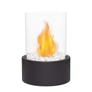 Tischkamin JHY DESIGN Bio Ethanol Tragbarer Feuerschale Rund