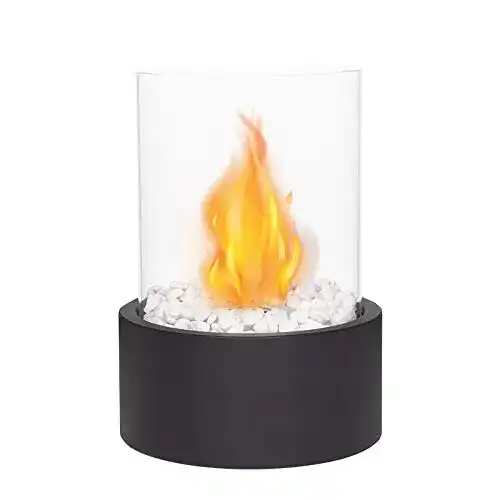 Tischkamin JHY DESIGN Bio Ethanol Tragbarer Feuerschale Rund