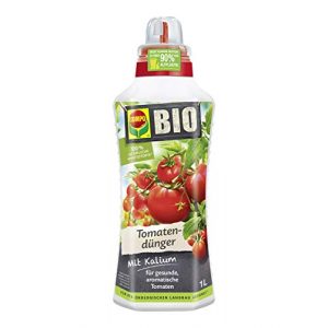 Tomatendünger Compo BIO für alle Tomatenpflanzen, Natürlich 1 L