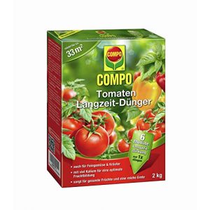Tomatendünger Compo Tomaten Langzeit-Dünger 2 kg, 33m²