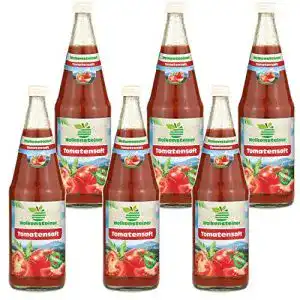 Tomatensaft Wolkensteiner 6 x 1,0 L 100 % Fruchtgehalt inkl. Pfand