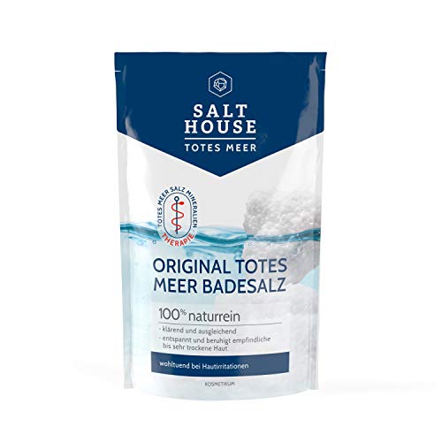 Totes-Meer-Badesalz Salthouse ® PUR 8er-Pack (8×500 g)