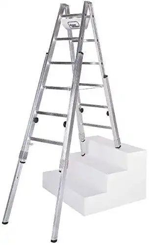 Treppenleiter Iller Leiter ILLER-LEITER Geis&Knoblauch MultiFT 2×8