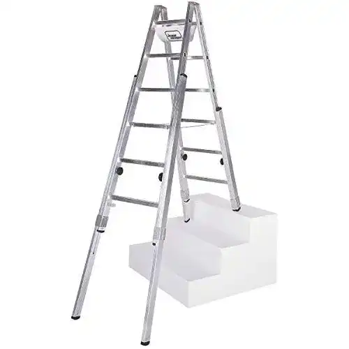 Treppenleiter Iller Leiter ILLER-LEITER Geis&Knoblauch MultiFT 2×8