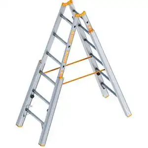 Treppenleiter LAYHER 1061006 Treppenstehleiter TOPIC 6 Sprossen