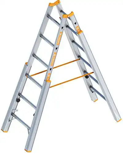 Treppenleiter LAYHER 1061006 Treppenstehleiter TOPIC 6 Sprossen