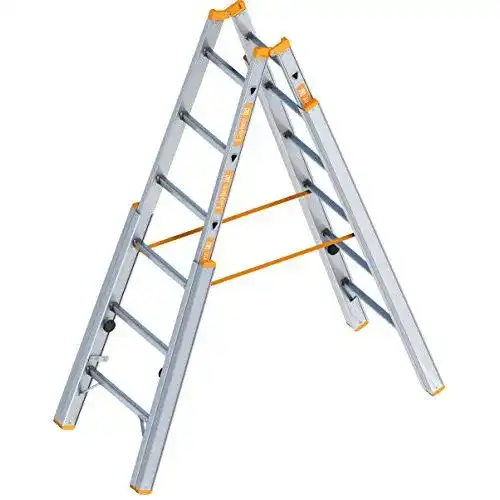 Treppenleiter LAYHER 1061006 Treppenstehleiter TOPIC 6 Sprossen