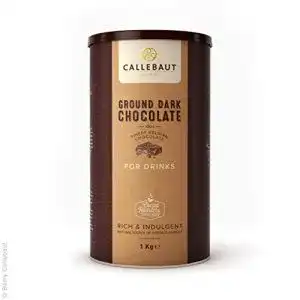 Trinkschokolade Callebaut – Ground Dark Chocolate, dunkle 50,1%