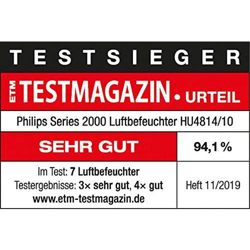 Ultraschall-Luftbefeuchter Philips Luftbefeuchter HU4814/10