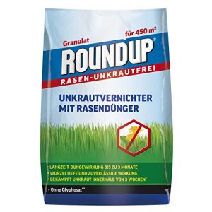 Unkrautvernichter Roundup Rasen-Unkrautfrei Rasendünger, 2in1