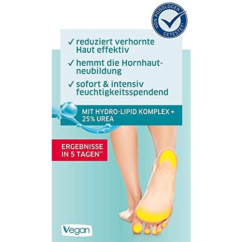 Urea-Fußcreme tetesept med foot care Anti-Hornhaut 1 x 75 ml