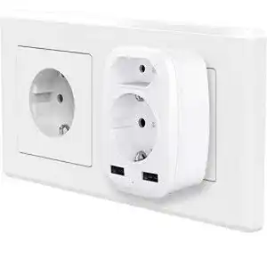 USB-Steckdosenadapter massway USB Steckdose, 4-in-1