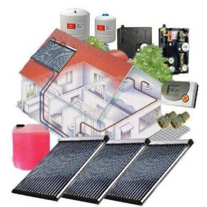 Vakuumröhrenkollektor Westech-Solar Technologie Solarpaket WT-B