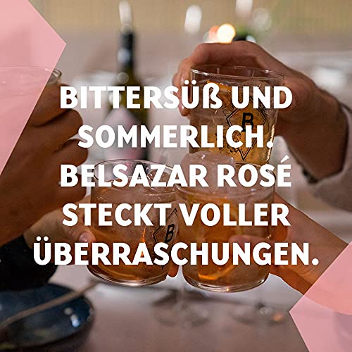 Vermouth Belsazar Rose , Rosé Wermut aus dem Schwarzwald
