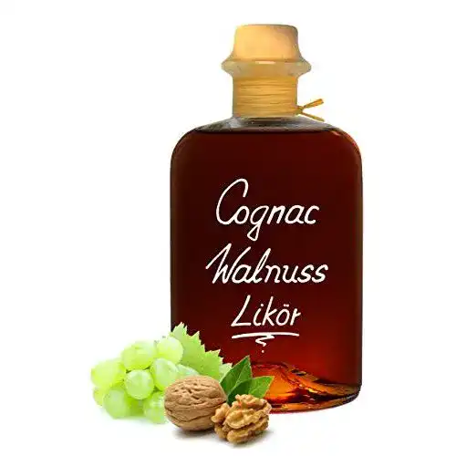 Walnusslikör Geniess-Bar! Cognac Walnuss Likör 1L samtweich