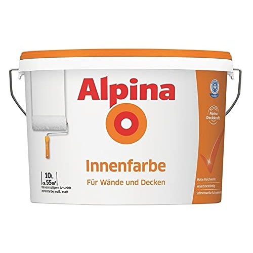 Die beste wandfarbe alpina farben alpina innenfarbe universelle 10 liter Bestsleller kaufen