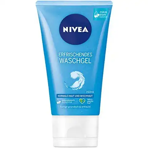 Waschgel NIVEA Erfrischendes (150 ml), sanftes Reinigungsgel