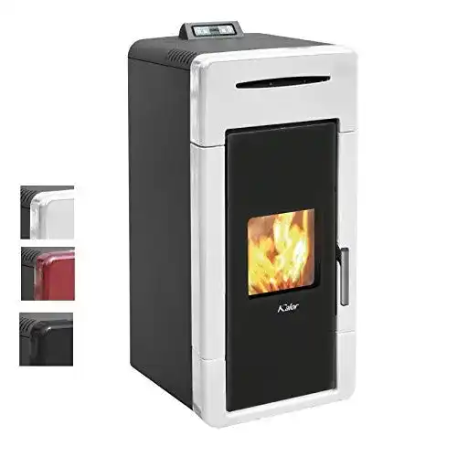 Wasserführender Pelletofen Kalor | Idro Alice 32 | Keramik | 32 kW