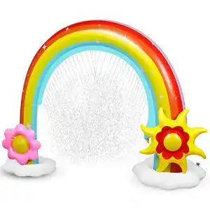Wassersprinkler Kinder Anpro Regenbogen Bogen Sprinkler, Riesiger