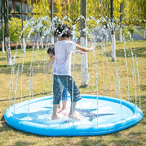 Wassersprinkler Kinder JOYIN 173CM Splash Pad, Hai Sprinkler