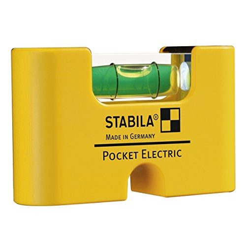 Wasserwaage Stabila Pocket Electric, 7 cm, Seltenerd-Magnetsystem