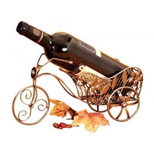 Weinflaschenhalter Geschenkestadl Flaschenhalter Fahrrad Metall