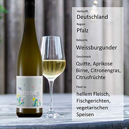 Weißburgunder Weinhaus Brand | Bio trocken (2020) | 3 x 0,75l