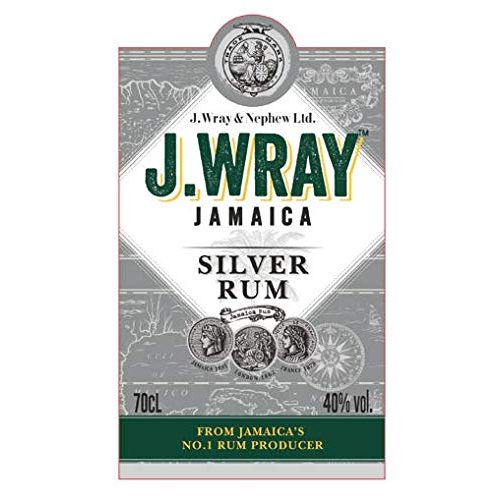 Weißer Rum J. Wray & Nephew J.Wray Jamica Rum Silver (1 x 0.7 l)