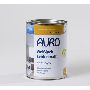 Weißlack Auro Aqua, seidenmatt