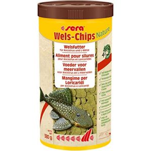 Welsfutter sera Wels-Chips Nature 1.000 ml (380 g) – Formstabil