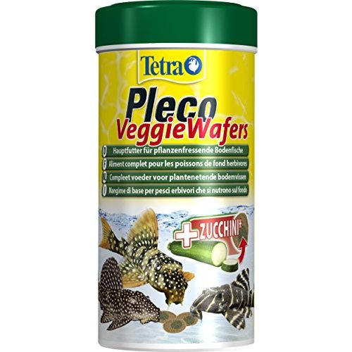 Welsfutter Tetra Pleco Veggie Wafers – Fischfutter 250 ml Dose