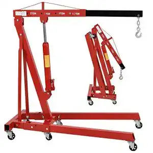Werkstattkran Juskys Hydraulischer klappbar 2000 kg Tragkraft