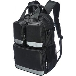 Werkzeugrucksack Amazon Basics – , 23 Fächer mit 3 Fronttaschen