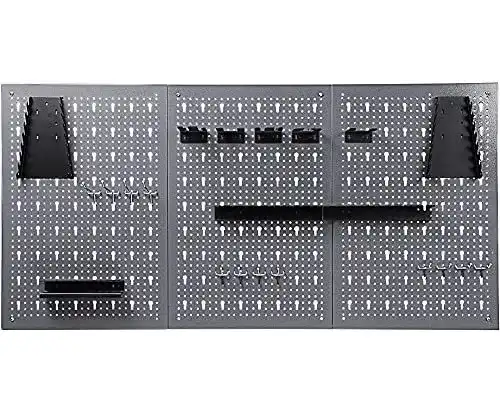 Werkzeugwand Ondis24 120 x 60 cm, 22-teilig, aus Metall