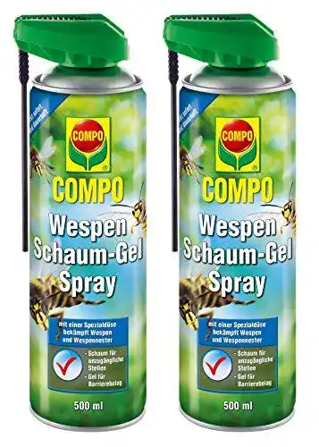 Wespenschaum Compo Wespen Schaum-Gel Spray 1 Liter