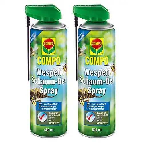 Wespenschaum Compo Wespen Schaum-Gel Spray 1 Liter