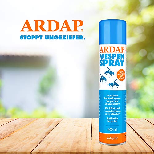 Wespenspray ARDAP 400ml – Insektizid Sofort- & Langzeitwirkung
