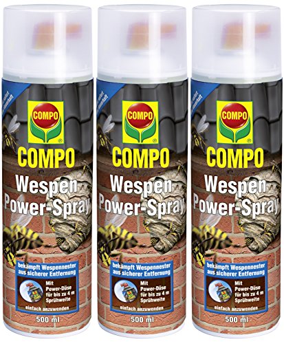 Die beste wespenspray compo wespen power spray inkl power duese Bestsleller kaufen