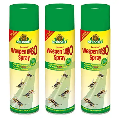Wespenspray Neudorff Permanent Wespen-TurboSpray – 3X 500 ml