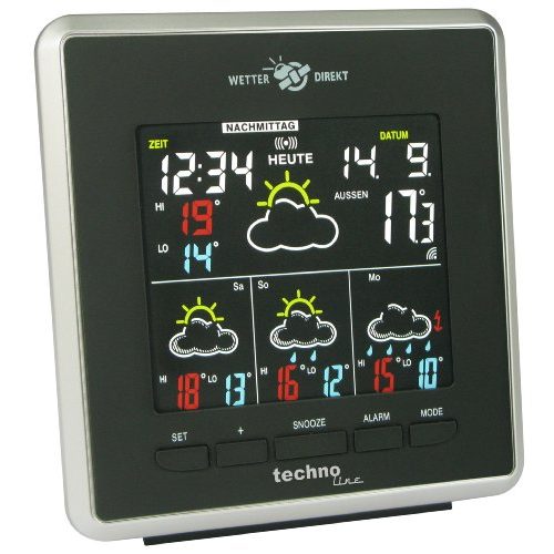 Wetterstation Technoline WD 4026 Wetterdirekt – mit LED-Anzeige