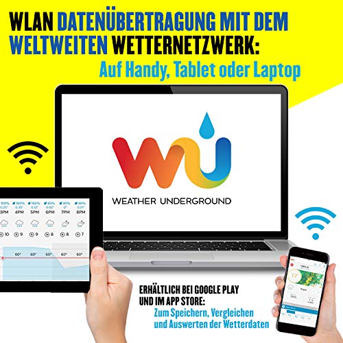 Wetterstation WLAN sainlogic Profi WLAN Wetterstation, Smart WiFi