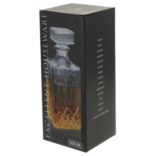 Whisky-Karaffe Koopman Klassische 900 ml 0,9 Liter Karaffe