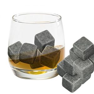 Whisky-Steine Grenhaven 9er Set Grau aus natürlichem Speckstein