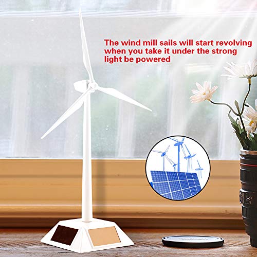 Windkraftanlage Zerodis Solar Powered 3D Windmühle